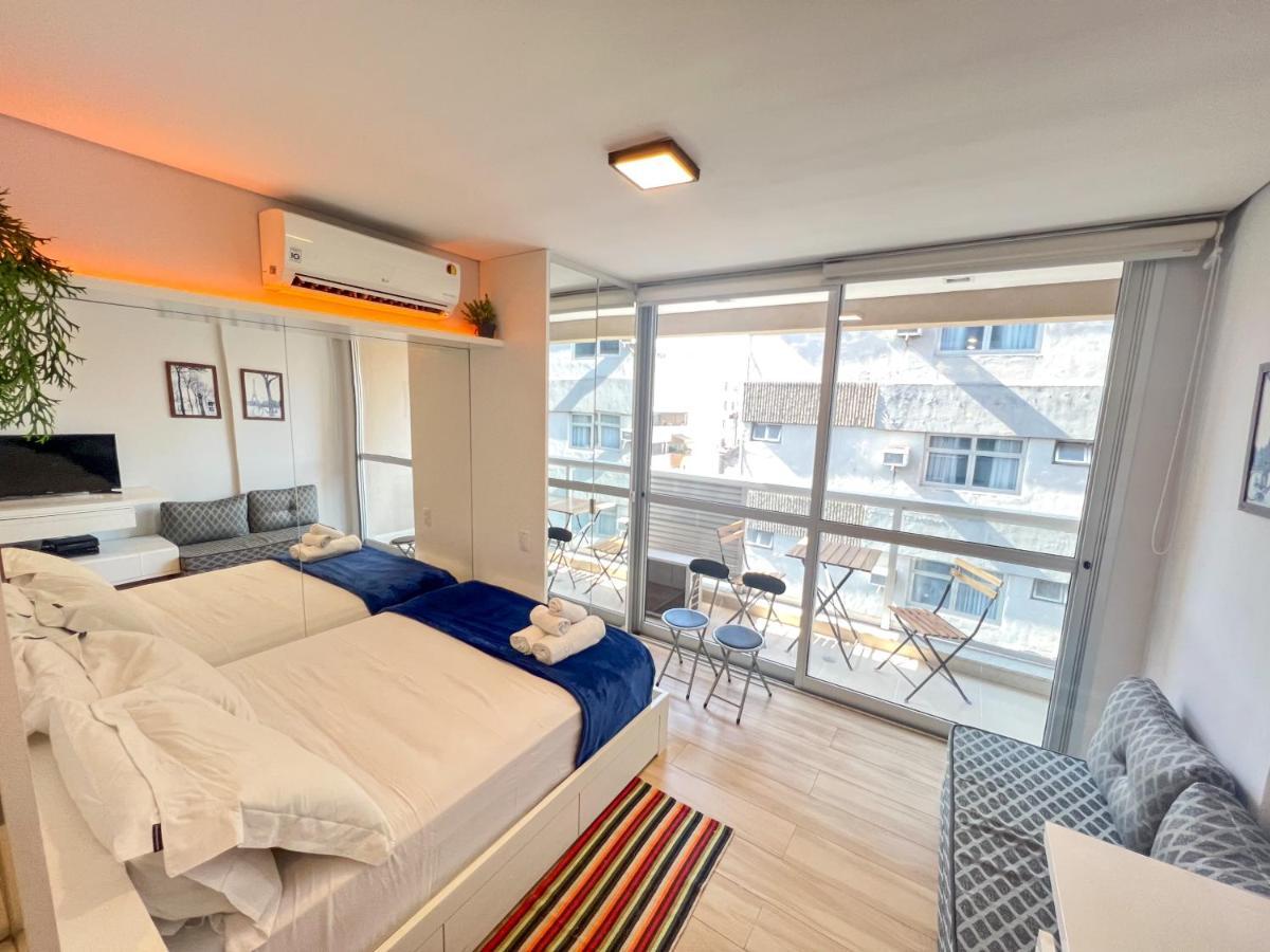 Moderno Apto Com Piscina Rua Augusta E Frei Caneca 상파울루 외부 사진